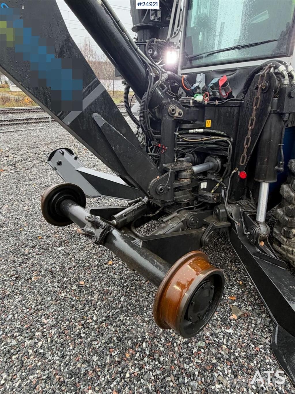 Huddig 1260B Tractor – 3 buckets, grapple, pallet forks,  Traktörler