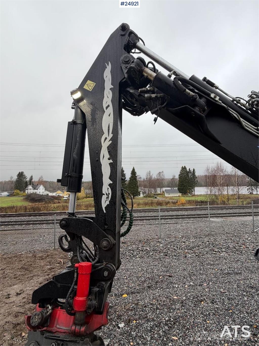 Huddig 1260B Tractor – 3 buckets, grapple, pallet forks,  Traktörler