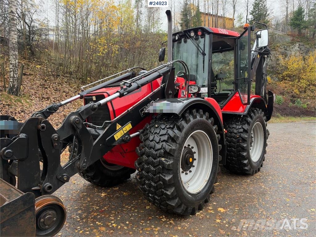 Huddig 1260B Tractor – Front bucket, grading bucket, tilt Traktori