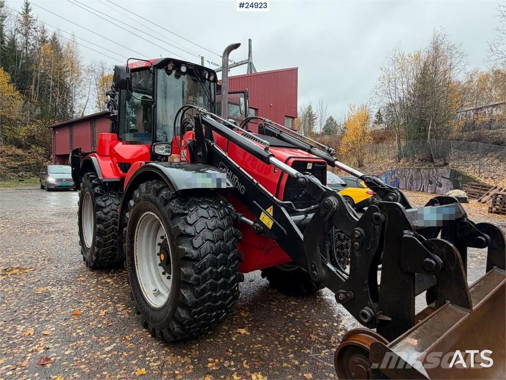 Huddig 1260B Tractor – Front bucket, grading bucket, tilt Traktori