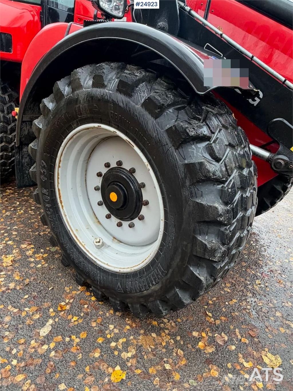 Huddig 1260B Tractor – Front bucket, grading bucket, tilt Traktori