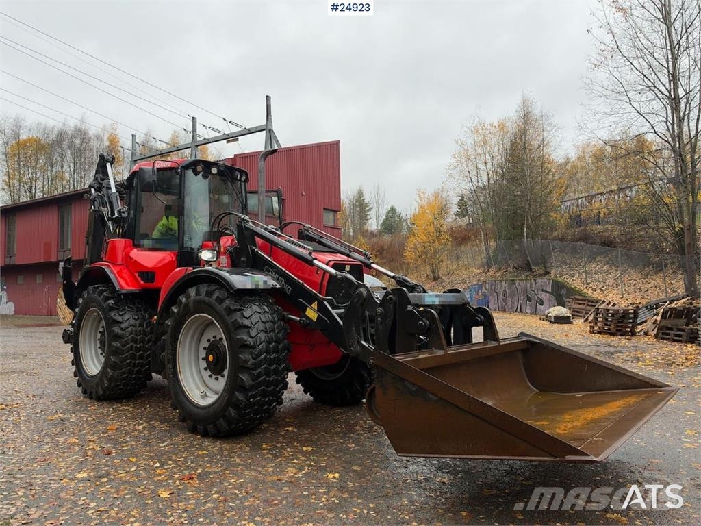 Huddig 1260B Tractor – Front bucket, grading bucket, tilt Traktori