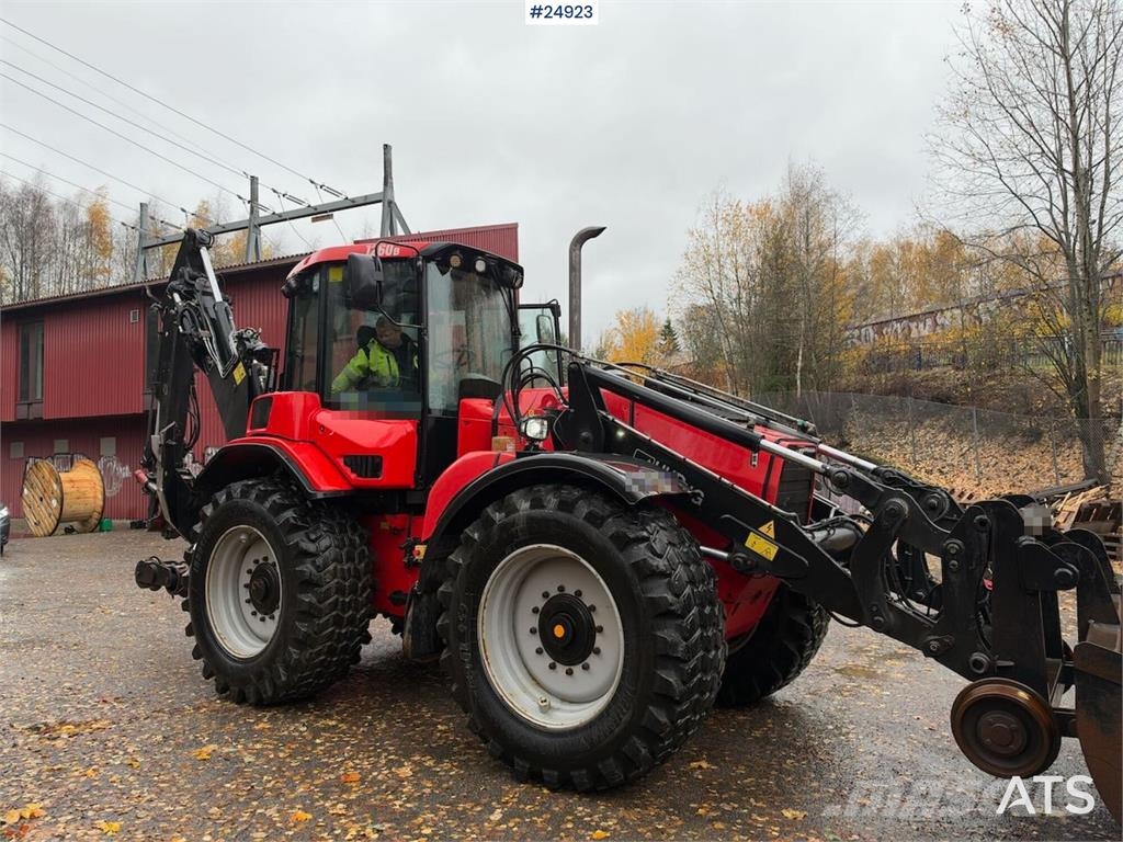 Huddig 1260B Tractor – Front bucket, grading bucket, tilt Traktori