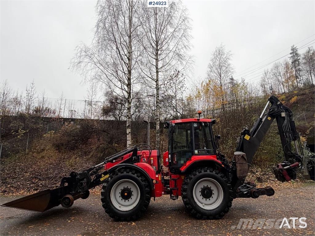 Huddig 1260B Tractor – Front bucket, grading bucket, tilt Traktori