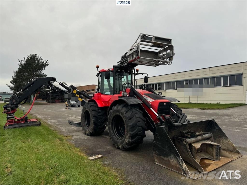 Huddig 1260C Backhoe w/ Palfinger crane, Lift, rototilt a Graafarmen