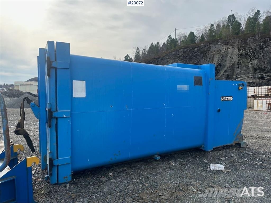 Husmann SPB 18 SW-E cardboard press. REP.OBJECT معدات الحِراجة - غير ذلك