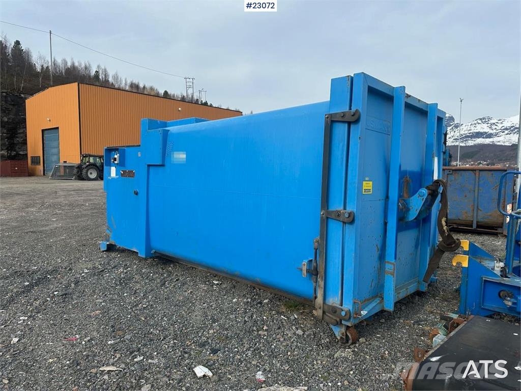 Husmann SPB 18 SW-E cardboard press. REP.OBJECT معدات الحِراجة - غير ذلك