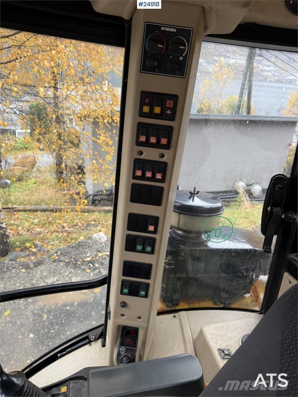Hydrema 912E Dumper truck with white registration plates Dúmpers de obra