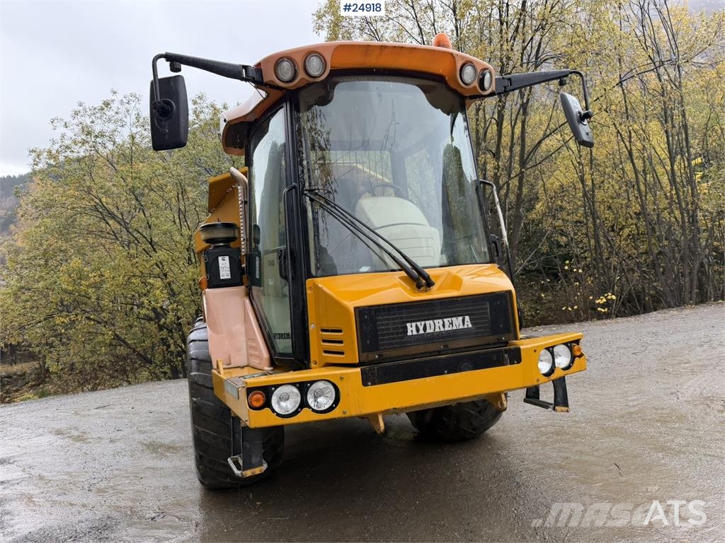 Hydrema 912E Dumper truck with white registration plates Dúmpers de obra