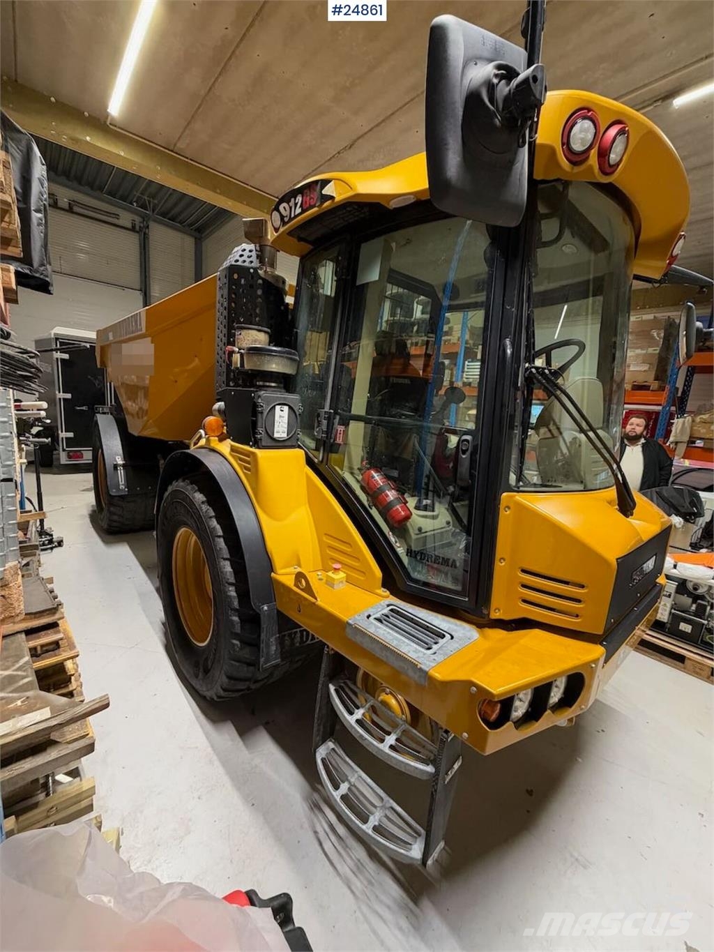 Hydrema 912GS Rail dumper Minidumprar
