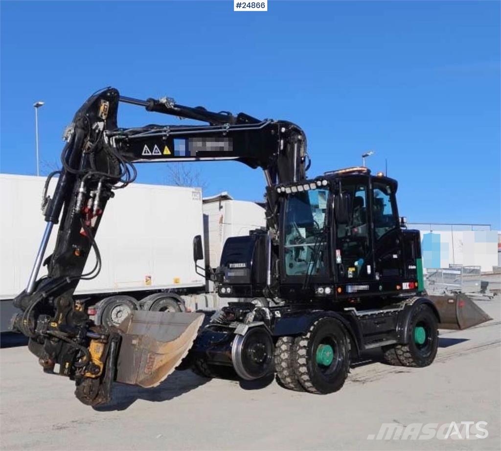 Hydrema MX20 Wheeled excavator with rail wheels Wheeled excavators