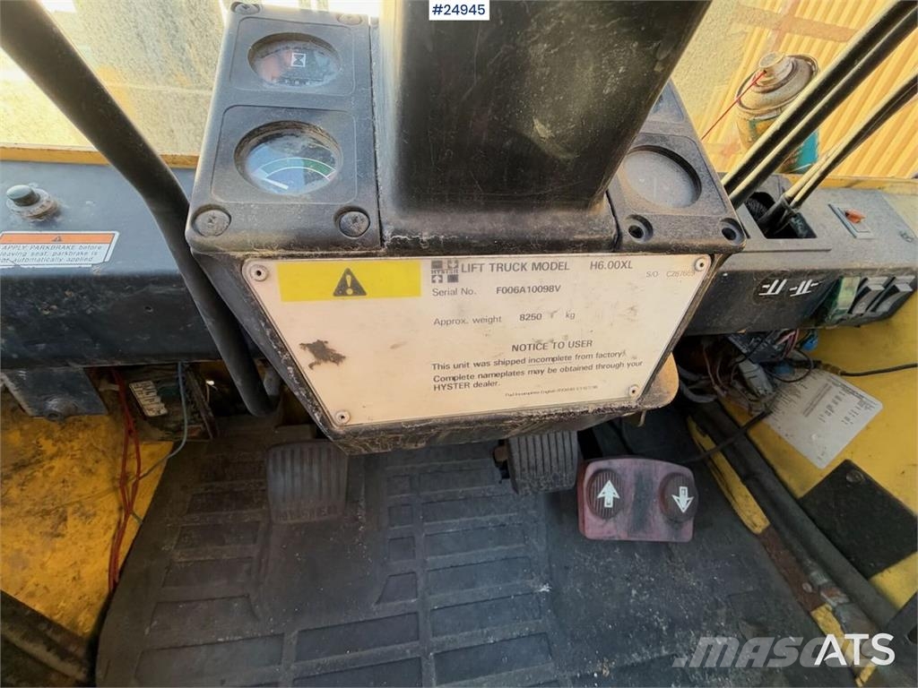 Hyster 6.00 forklift – 6-meter lifting height Övriga motviktstruckar
