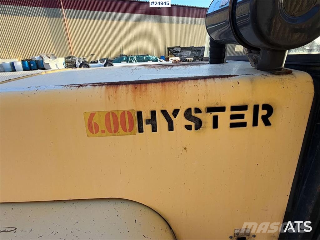 Hyster 6.00 forklift – 6-meter lifting height Övriga motviktstruckar
