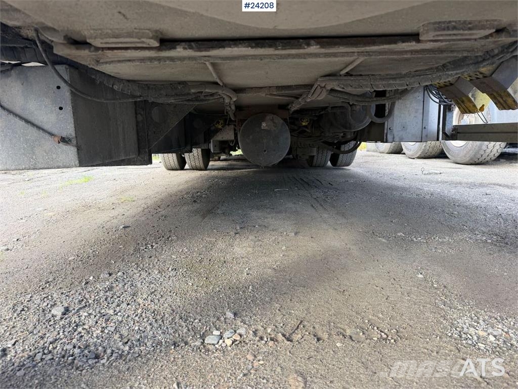 Istrail 3 axle machine trailer w/ extension, widening and  Zemie treileri