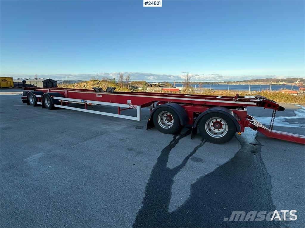 Istrail 4-axle container trailer Kontajnerové prívesy