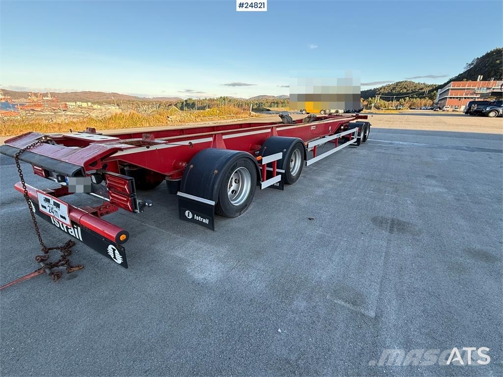 Istrail 4-axle container trailer Kontajnerové prívesy
