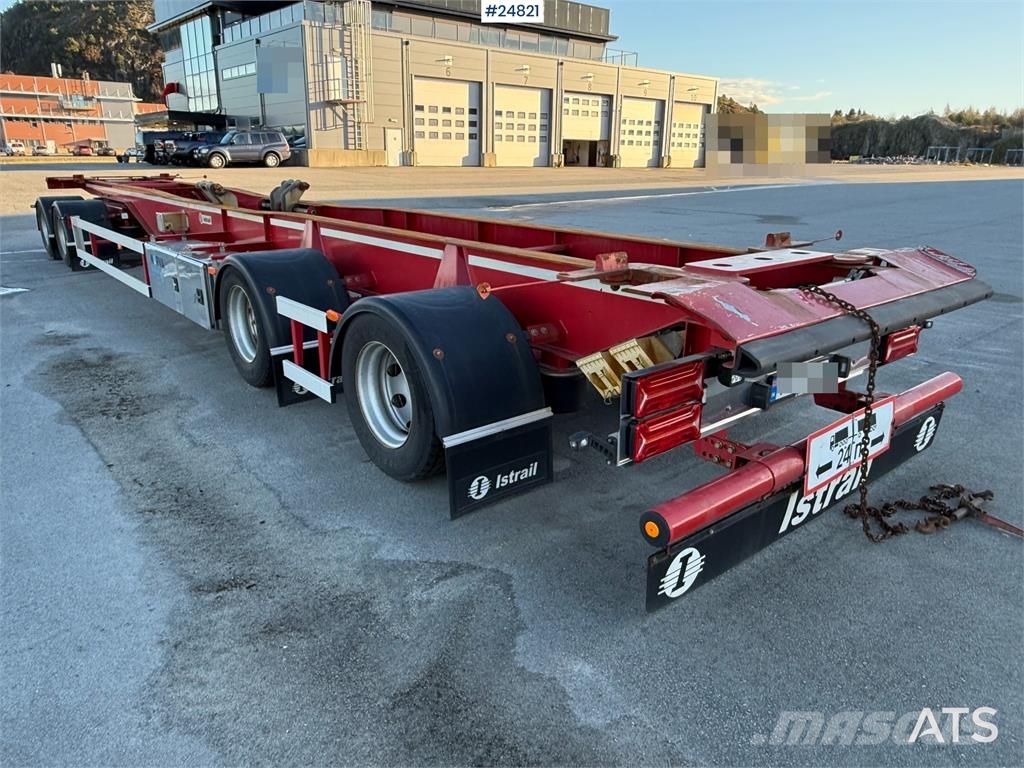 Istrail 4-axle container trailer Kontajnerové prívesy