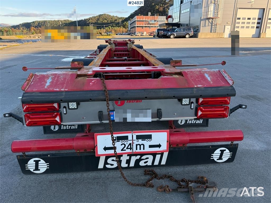 Istrail 4-axle container trailer Kontajnerové prívesy