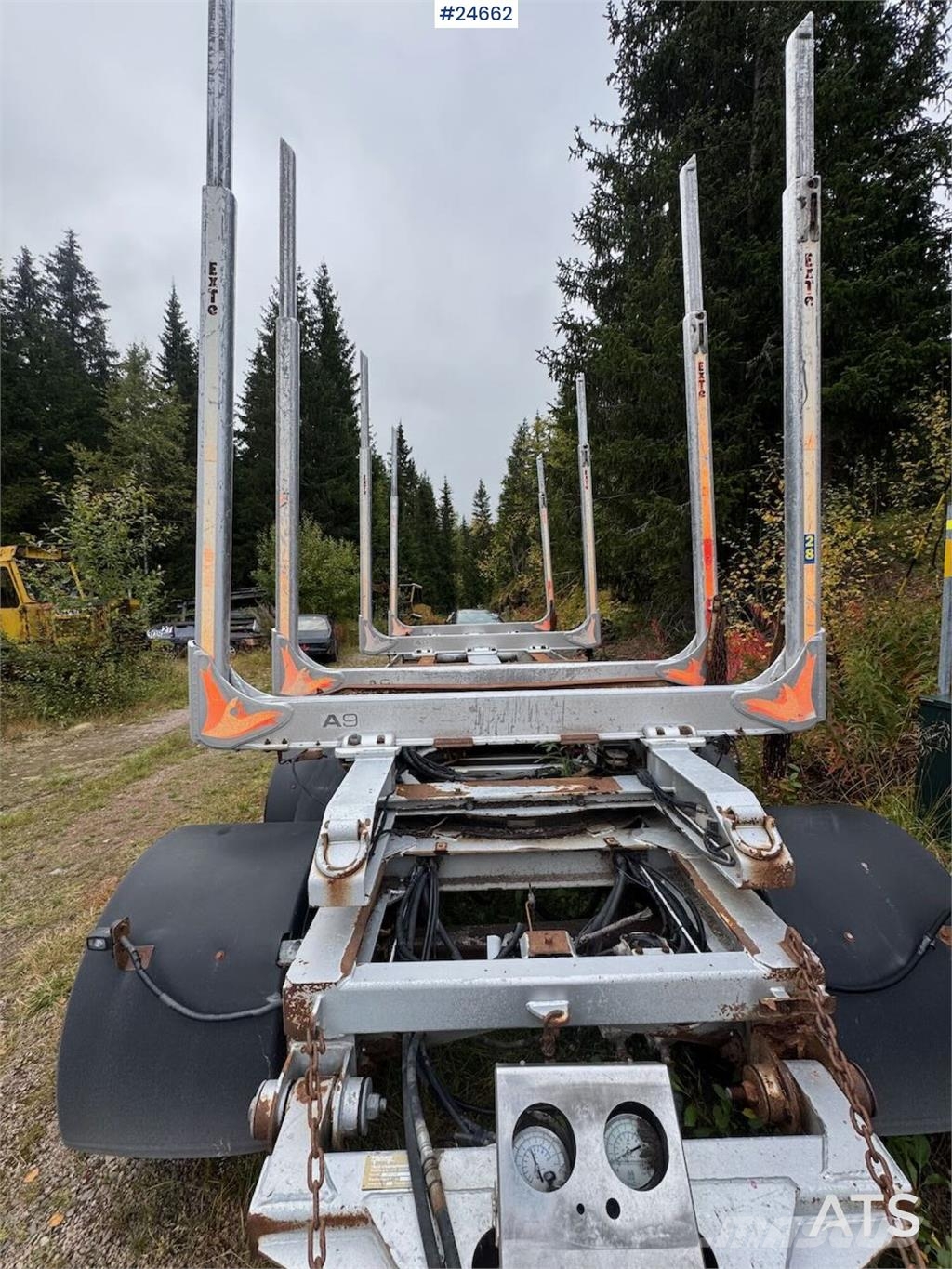 Istrail Pl03 Timber trailer Timber trailers