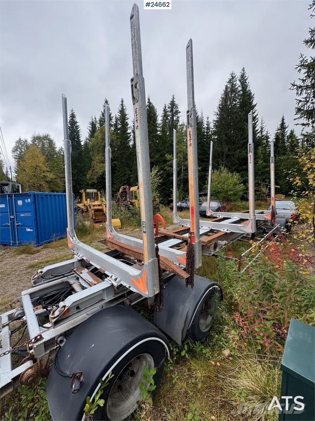 Istrail Pl03 Timber trailer Timber trailers