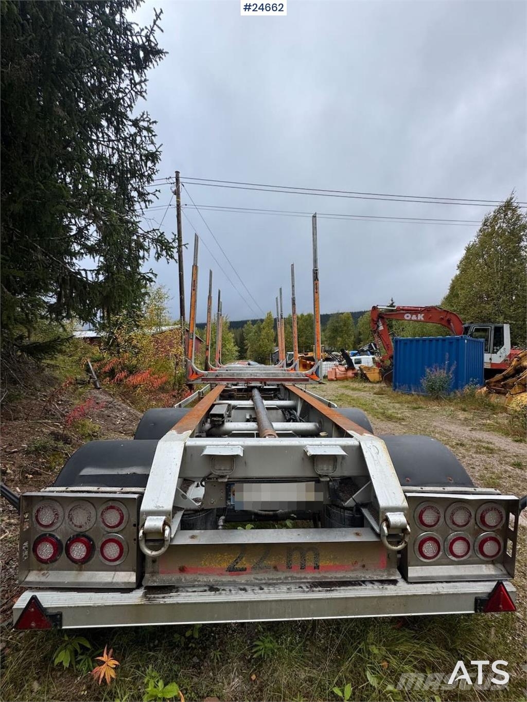 Istrail Pl03 Timber trailer Timber trailers