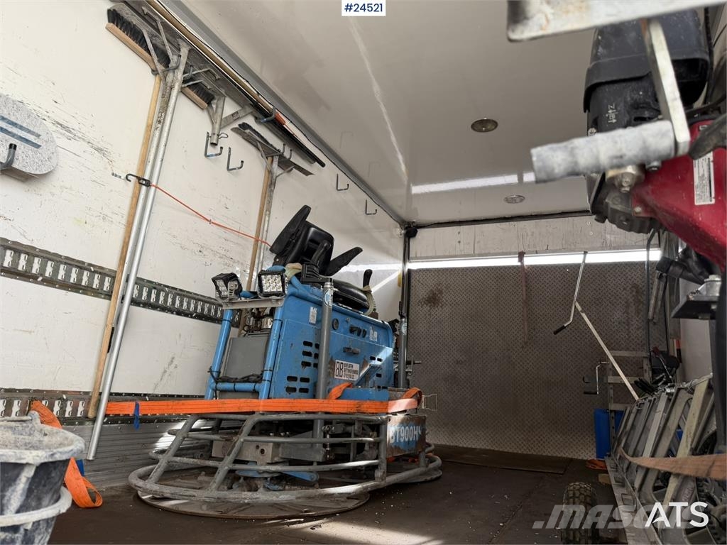 Iveco 190S35 Box truck – repair project with tail lift Box body trucks