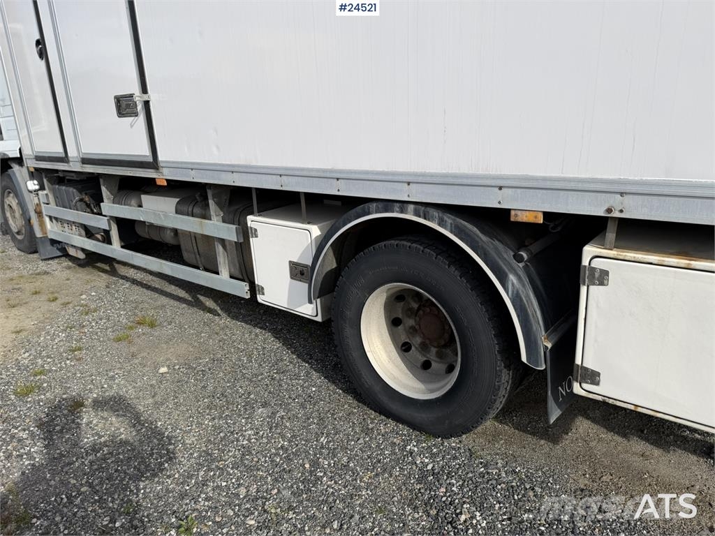 Iveco 190S35 Box truck – repair project with tail lift Box body trucks