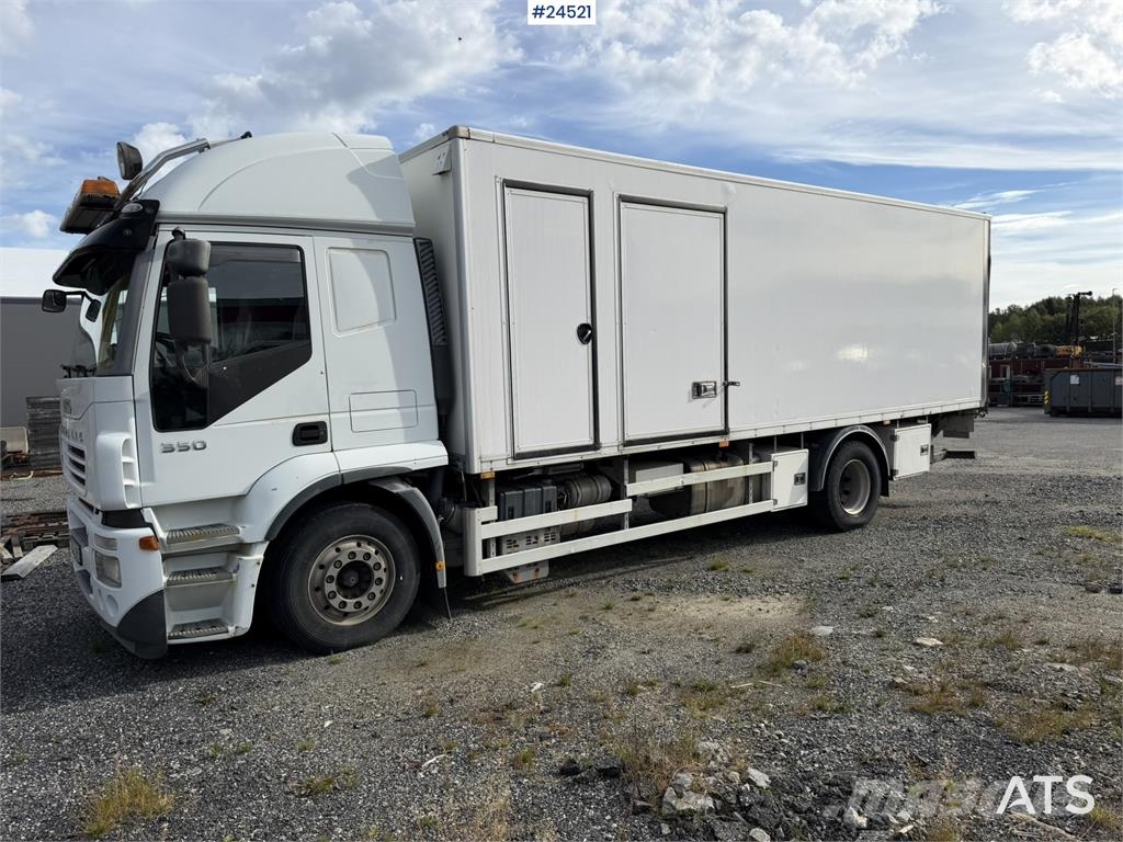 Iveco 190S35 Box truck – repair project with tail lift Box body trucks