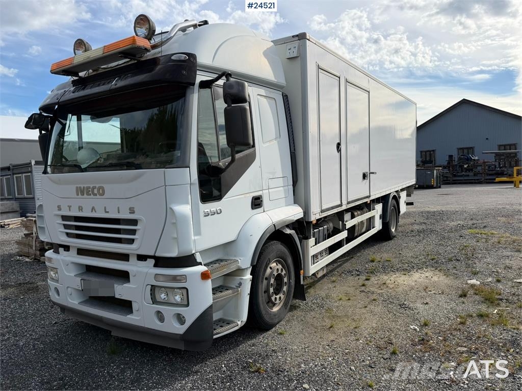 Iveco 190S35 Box truck – repair project with tail lift Box body trucks