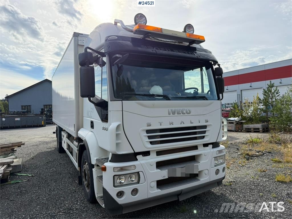 Iveco 190S35 Box truck – repair project with tail lift Box body trucks