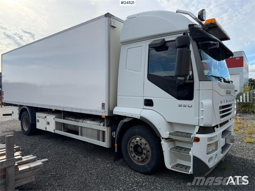 Iveco 190S35 Box truck – repair project with tail lift Box body trucks
