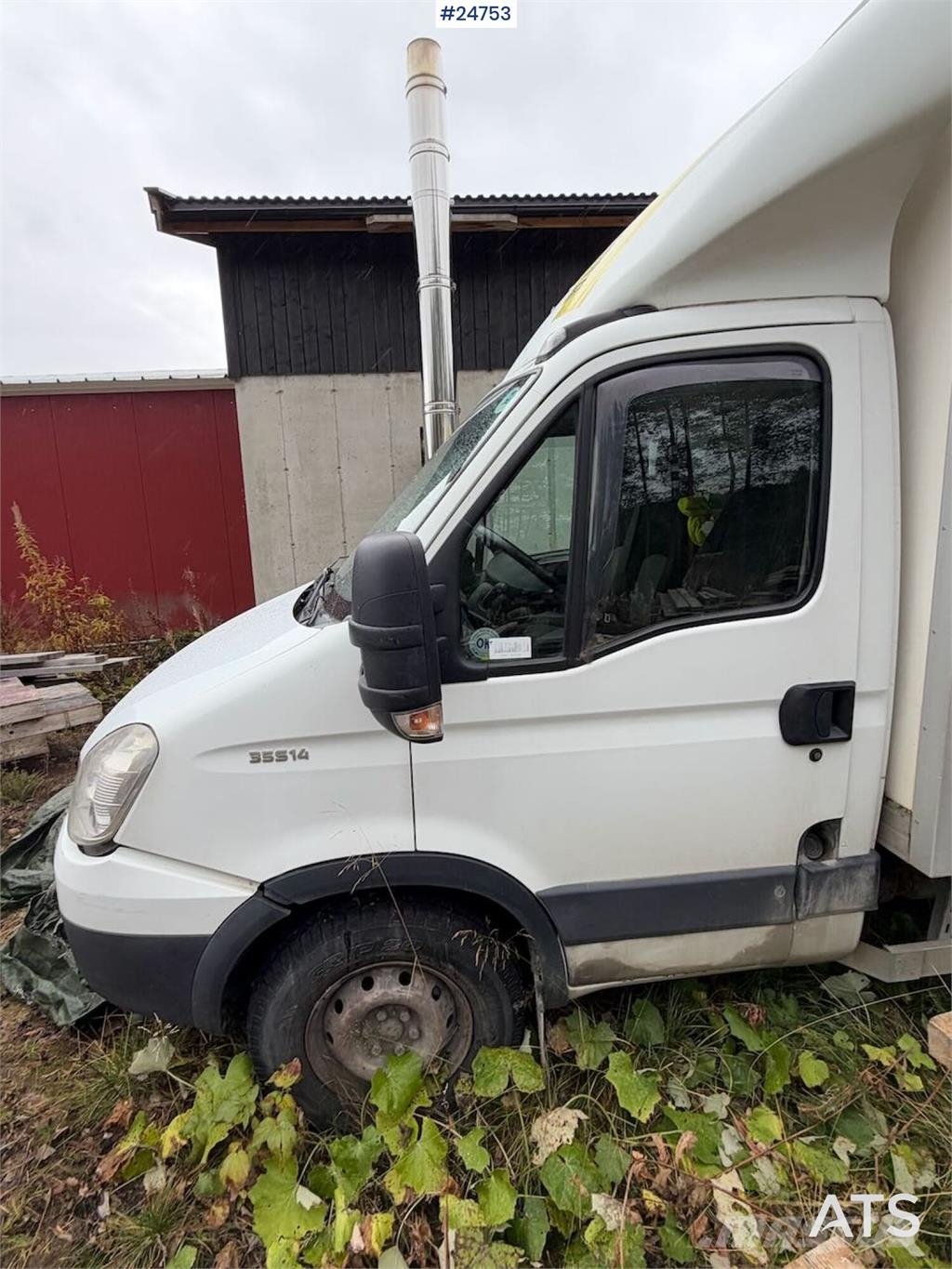 Iveco 35S14 4x2 Box truck - Side door and Zepro tail lif Skapbiler