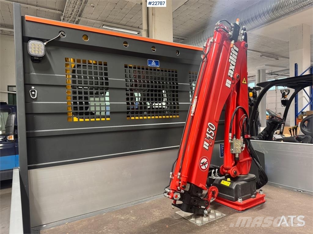 Iveco 35S18 flatbed truck with crane – 2 sets of tires – Pakettiautot
