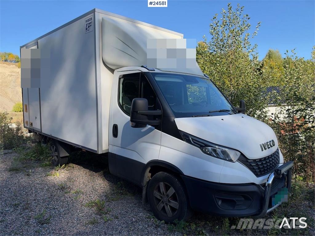 Iveco 4x2 Box truck - Zepro tail lift and side door ボックスボディー、ウイング、箱車