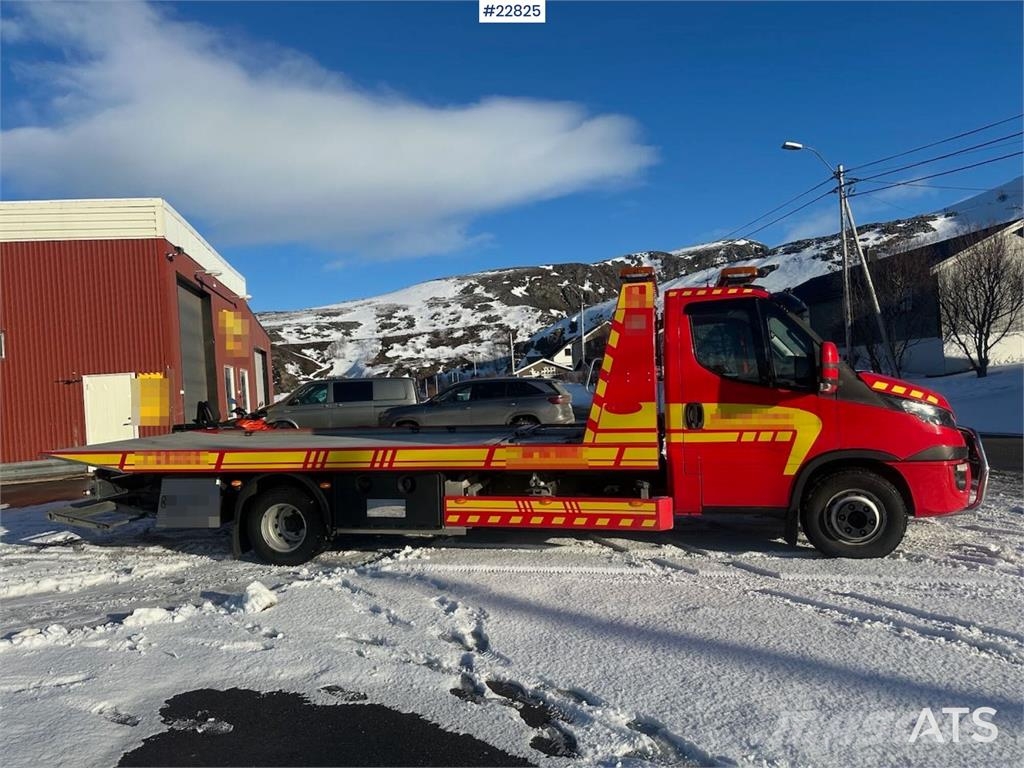 Iveco 70-170 tow truck w/ 2 sets of tires, aluminum body Грузовые эвакуаторы