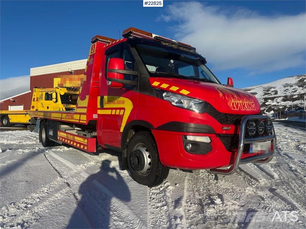 Iveco 70-170 tow truck w/ 2 sets of tires, aluminum body Грузовые эвакуаторы