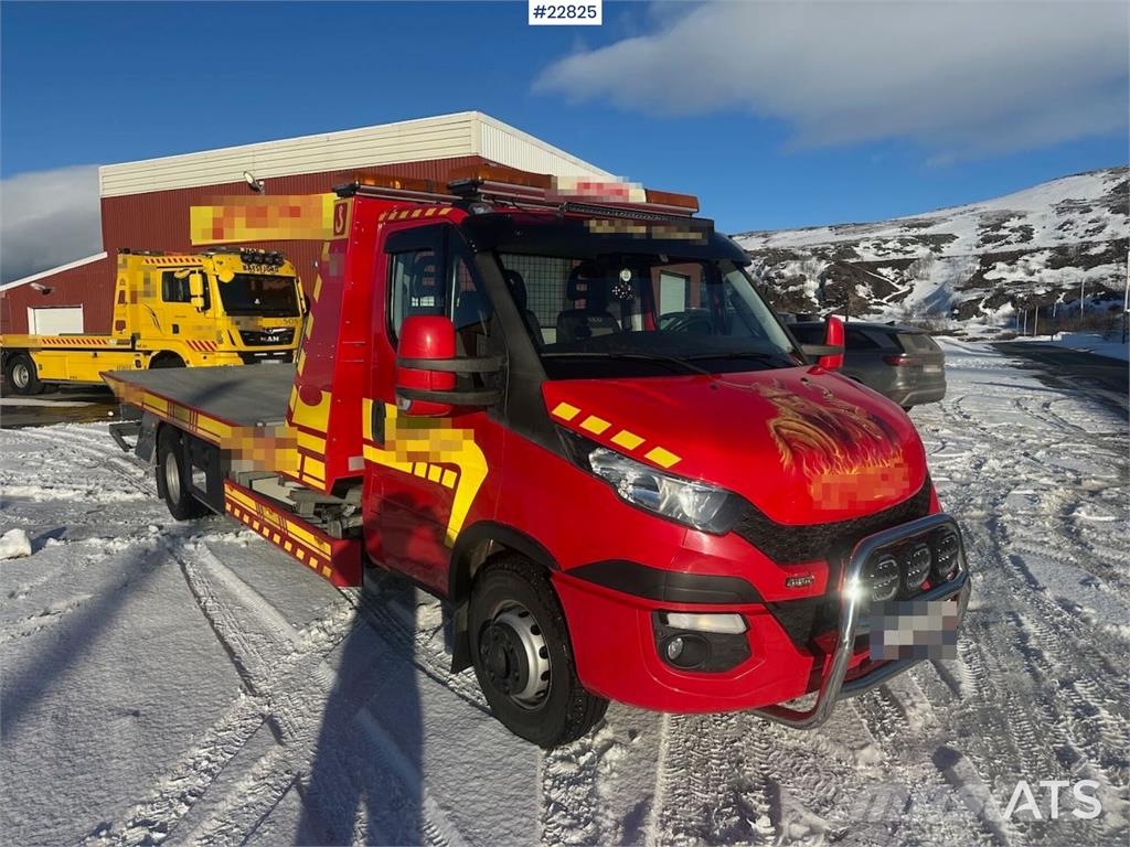 Iveco 70-170 tow truck w/ 2 sets of tires, aluminum body Грузовые эвакуаторы