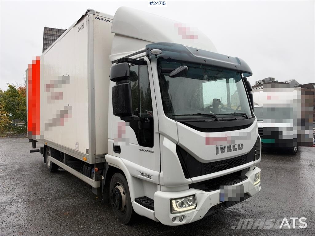 Iveco 75E-210 4x2 Box Truck with Tail Lift – 136,000 km! Caminhões baú