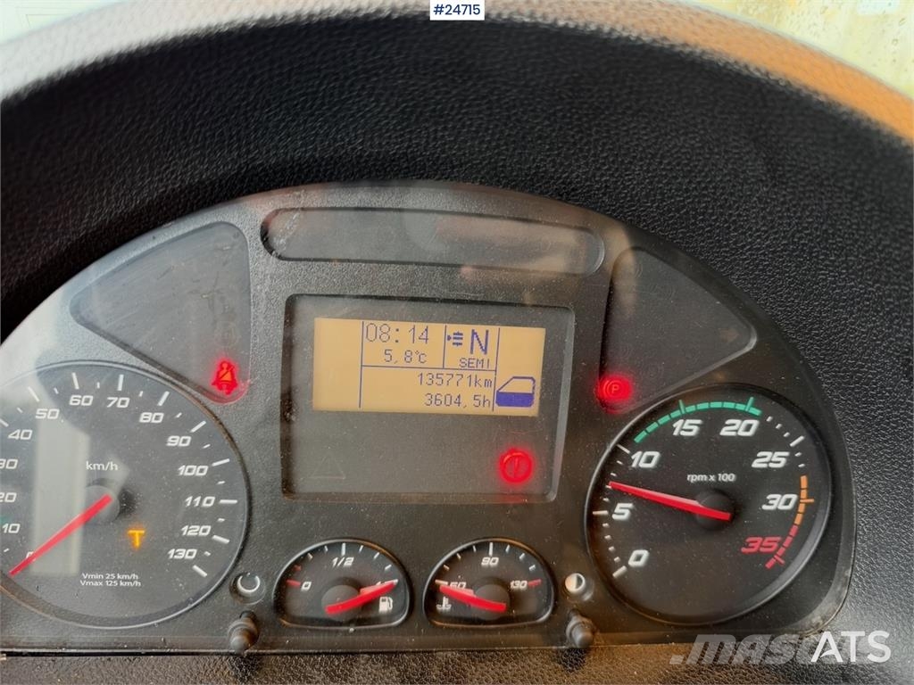 Iveco 75E-210 4x2 Box Truck with Tail Lift – 136,000 km! Caminhões baú
