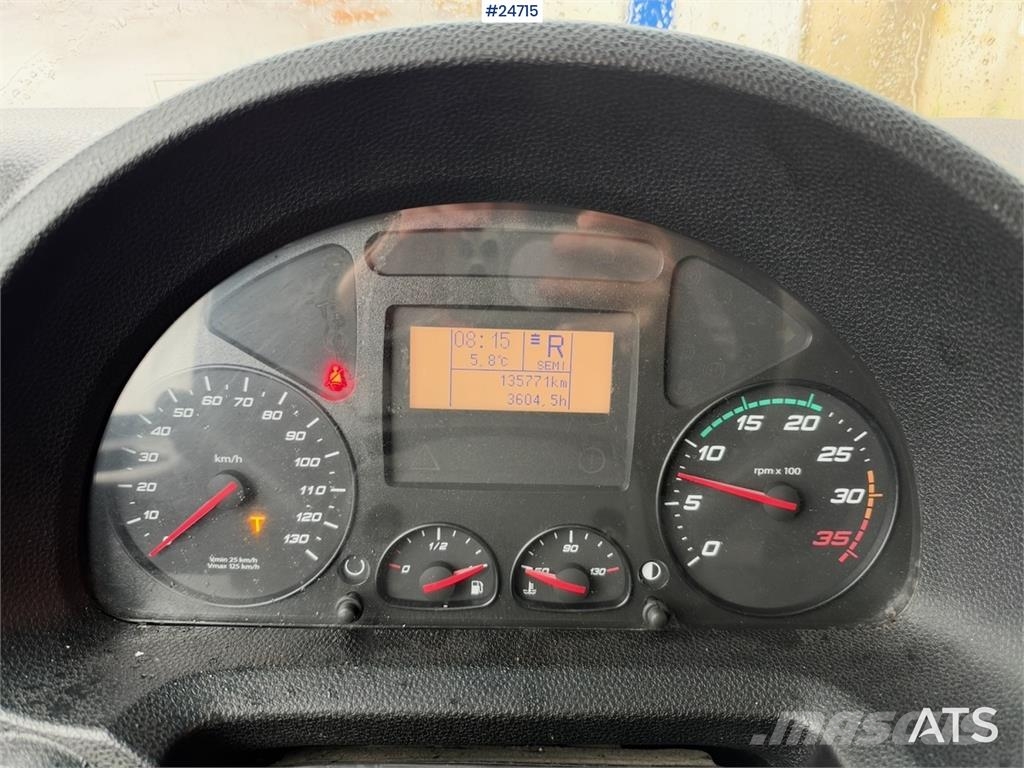 Iveco 75E-210 4x2 Box Truck with Tail Lift – 136,000 km! Caminhões baú