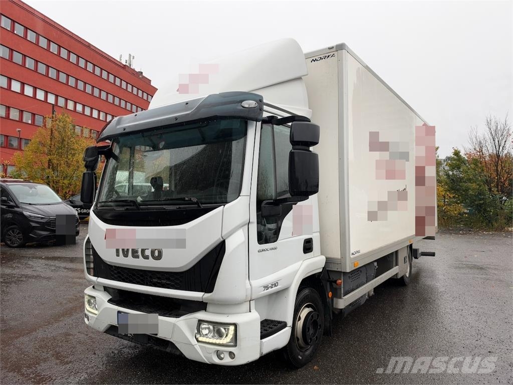 Iveco 75E-210 4x2 Box Truck with Tail Lift – 136,000 km! Caminhões baú