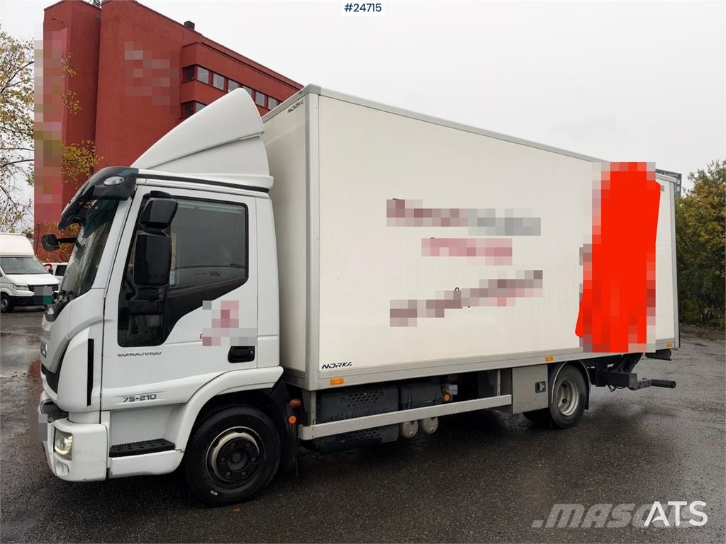 Iveco 75E-210 4x2 Box Truck with Tail Lift – 136,000 km! Caminhões baú