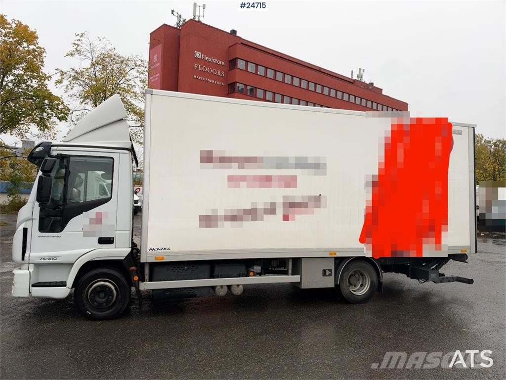 Iveco 75E-210 4x2 Box Truck with Tail Lift – 136,000 km! Caminhões baú