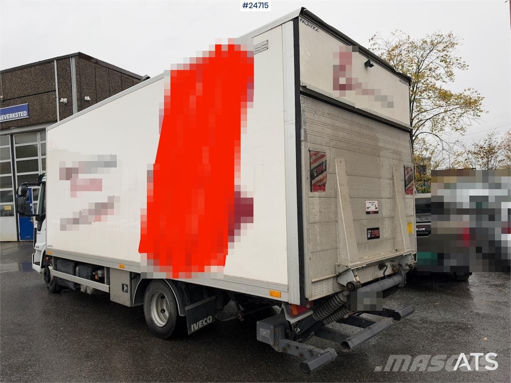 Iveco 75E-210 4x2 Box Truck with Tail Lift – 136,000 km! Caminhões baú