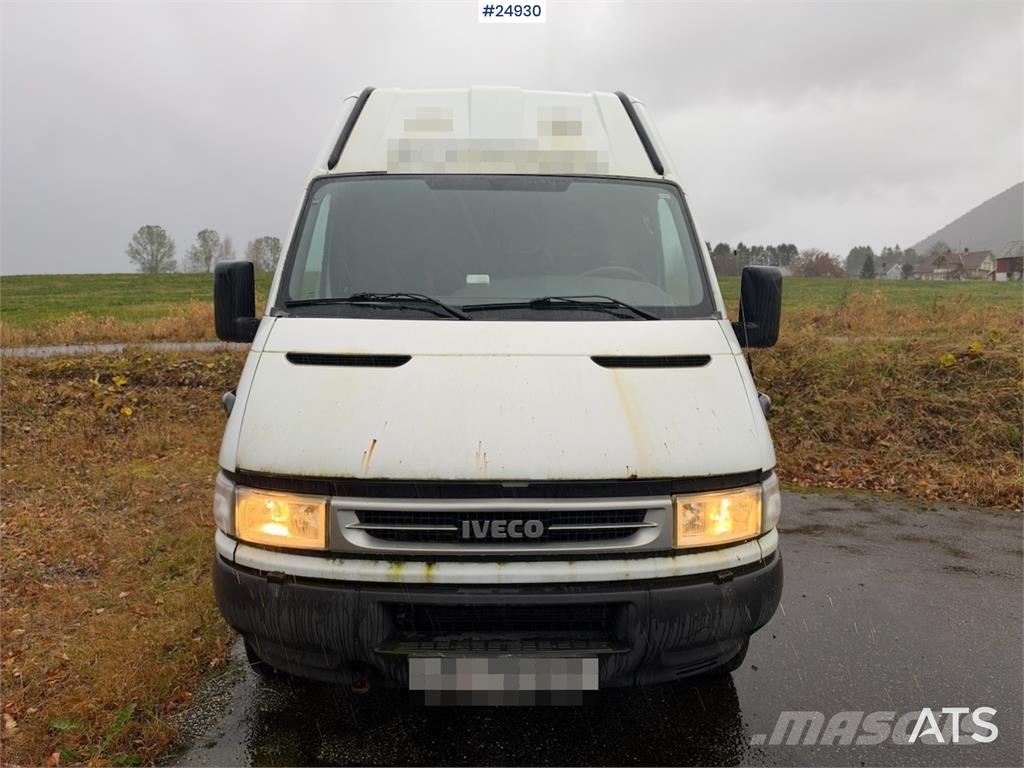 Iveco Daily 50C17 Van with tail lift Varevogne