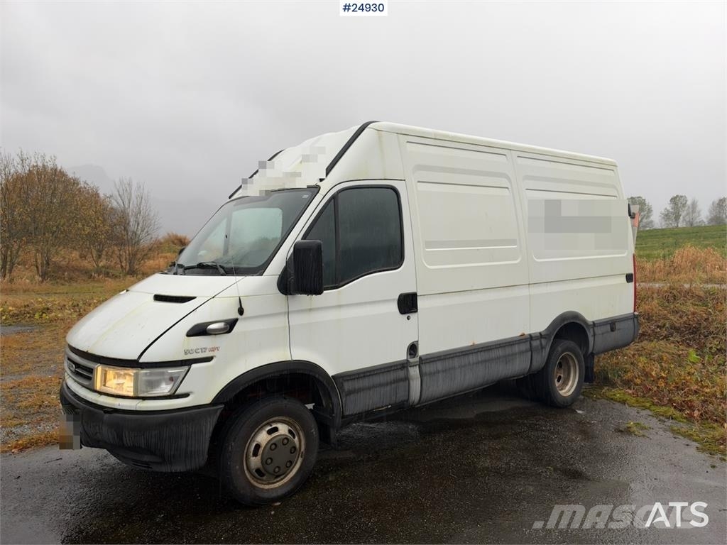 Iveco Daily 50C17 Van with tail lift Varevogne