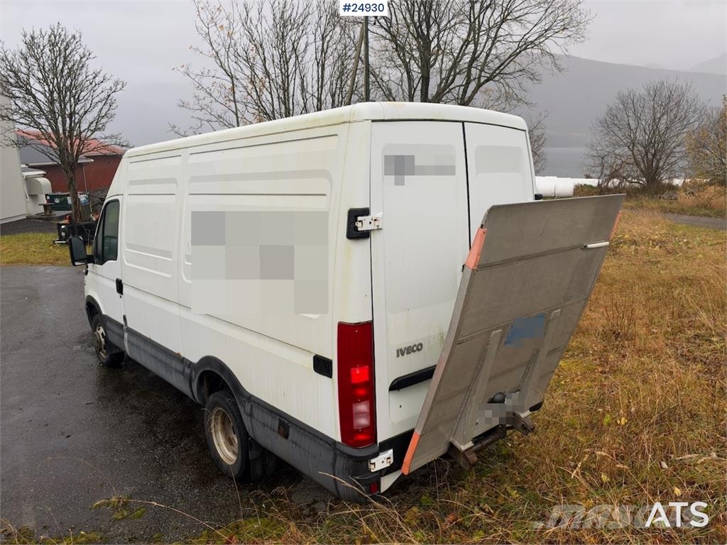 Iveco Daily 50C17 Van with tail lift Varevogne