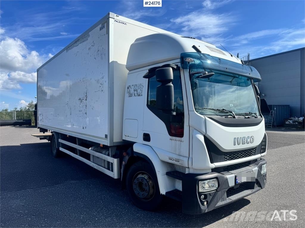 Iveco Eurocargo 150-280 4x2 Box Truck with Tail Lift and Kofferaufbau