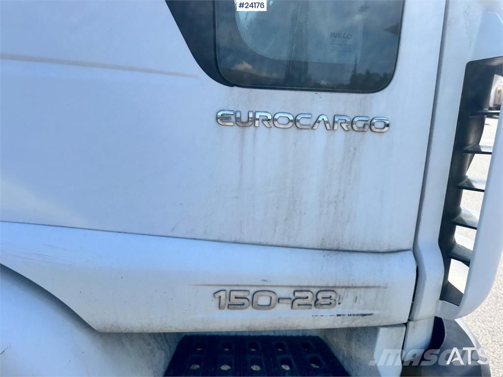 Iveco Eurocargo 150-280 4x2 Box Truck with Tail Lift and Kofferaufbau