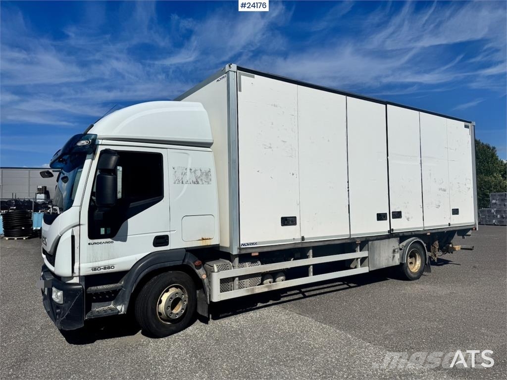 Iveco Eurocargo 150-280 4x2 Box Truck with Tail Lift and Kofferaufbau